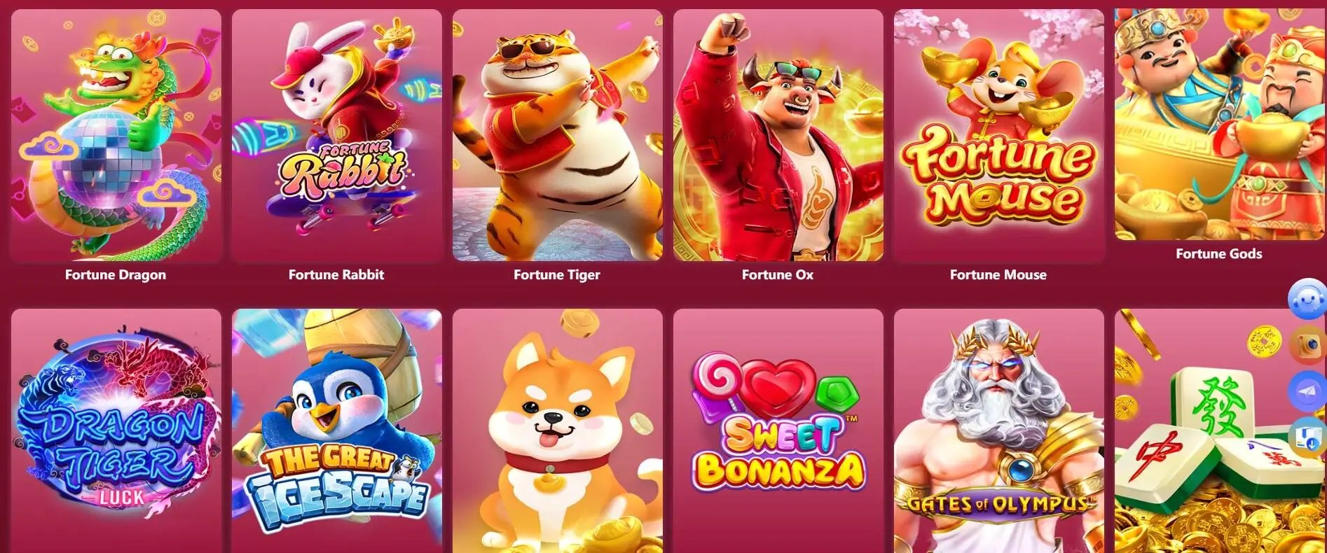 wjevo Casino slot online game lobby on mobile for Philippines players